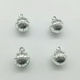 thumbnail image 1 of U8MO 8/20pc basketball antique silver charms pendants jewelry DIY 14*11mm-20pcs, 1 of 9