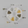 thumbnail image 1 of U8MO 8 Styles in 1 Box Hooks Pins Rings Bracelet Necklace For Jewelry Making Kit Sets-Claw Clasps set, 1 of 4