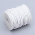 thumbnail image 1 of U8MO 85ft/Roll Colorful Hollow PVC Tubular Rubber Cords Jewelry String Thread 3mm-White, 1 of 3