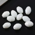 thumbnail image 1 of U8MO 8x6mm 10x8mm 13x10mm Rugby Oval Faceted Crystal Glass Loose Beads Wholesale lot-48# Opal White-13x10mm (10pcs), 1 of 9
