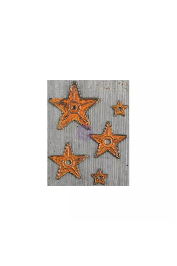 Barn Stars Rusty Pendants Rustic Star Findings Jewelry Making Crafts