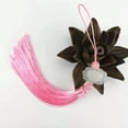 thumbnail image 1 of U8MO Beads lotus pendant tassel Trim Crafts jewelry making DIY 27 color-pink, 1 of 9
