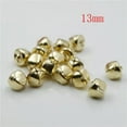 thumbnail image 1 of U8MO Gold Cross Jingle Bell Dangle Charm Pendant Jewelry Making DIY Pet Bell 10-30mm-13mm-30pcs, 1 of 5