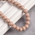 thumbnail image 1 of U8MO Lot 4mm/6mm/8mm Charms Round Glass Coated Colors Loose Spacer Beads Making-Khaki-4mm (100pcs), 1 of 8