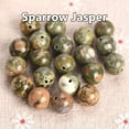 thumbnail image 1 of U8MO Natural Stone Round 4mm 6mm 8mm 10mm 12mm Loose Gemstone Beads For DIY Bracelet-Sparrow Jasper-8mm 30pcs, 1 of 9