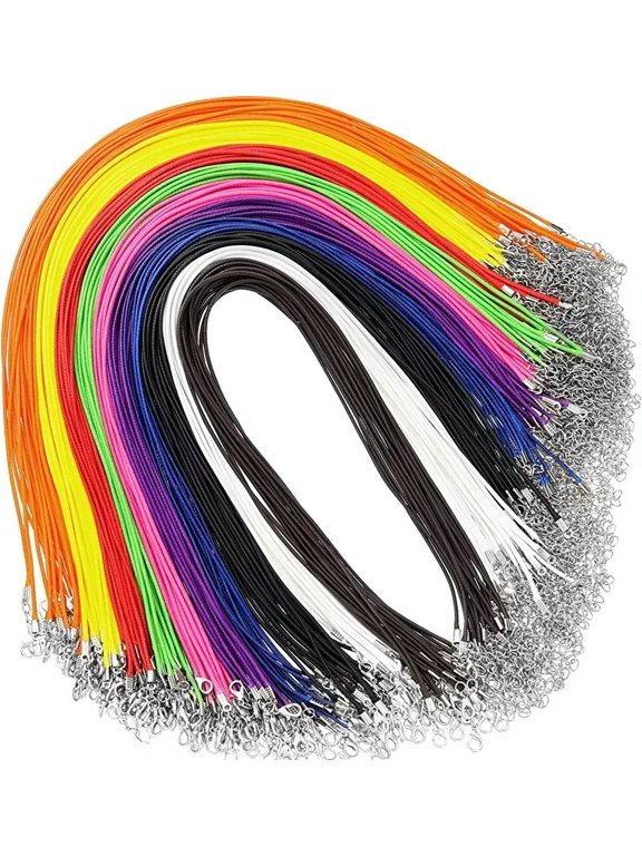 Necklace Making Cords Mixed 21" 1.5mm Jewelry Supplies Bulk 200pcs C