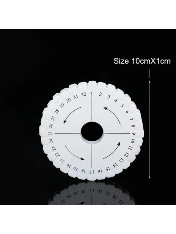 Picture 1 of 12 Click to enlarge 2Pcs Braiding Disk Round Square Kumihimo Beadin-Round