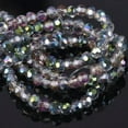 thumbnail image 1 of U8MO Round 3mm 4mm 6mm 8mm 32 Facets Faceted Cut Crystal Glass Loose Beads Solid-8mm(72pcs)-Rose Green, 1 of 4