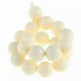 thumbnail image 1 of U8MO Round Opaque Acrylic Plastic Loose Beads 6mm 8mm 10mm 12mm 14mm 16mm 18mm 20mm-Beige-16mm 10pcs, 1 of 6