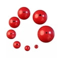 thumbnail image 1 of U8MO Round Red Cinnabar Loose Beads lot 4mm 6mm 8mm 10mm 12mm 14mm 16mm 18 20mm-8mm 30pcs, 1 of 7
