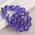thumbnail image 1 of U8MO Round 6mm 8mm 10mm Shiny Patterns Crystal Glass Loose Beads For Jewelry Making-Color 1-8mm 30pcs, 1 of 5