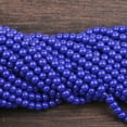 thumbnail image 1 of U8MO Solid Color Coated Round Glass Loose Spacer Beads for Jewelry Making 4mm 6mm 8mm-11# Royal Blue-8mm (60pcs), 1 of 9