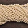 thumbnail image 1 of U8MO Solid Color Coated Round Glass Loose Spacer Beads for Jewelry Making 4mm 6mm 8mm-25# Beige-8mm (60pcs), 1 of 9