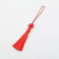 thumbnail image 1 of U8MO Tassel Craft Jewelry Making DIY Pendant Curtain Ornaments Tassels Chinese Knot-4# red, 1 of 5