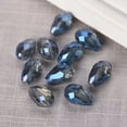 thumbnail image 1 of U8MO Teardrop 5x3 7x5 12x8 15x10 18x12mm Faceted Crystal Glass Loose Crafts Beads lot-7x5mm(50pcs)-Grayish Blue, 1 of 8