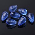 thumbnail image 1 of U8MO Teardrop Faceted Crystal Glass Loose Crafts Beads lot 5x3 7x5 12x8 15x10 18x12mm-126# Light Blue-15x10mm (20pcs), 1 of 5