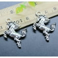thumbnail image 1 of U8MO Wholesale 20~60pc Jewelry Making DIY Horse Alloy Charms Pendant 25*25mm-5pcs, 1 of 9