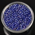 thumbnail image 1 of U8MO Wholesale 500pcs 3x2mm Rondelle Faceted Crystal Glass Loose Spacer Beads lot-5A# Deep Blue AB, 1 of 9