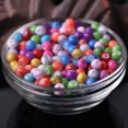 thumbnail image 1 of U8MO Wholesale 6mm Opaque Smooth Round Spacer Loose Glass Beads DIY Jewelry Findings-#0 Random Mixed-300pcs, 1 of 5