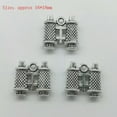 thumbnail image 1 of U8MO Wholesale Antique Silver Jewelry Finding Charms Pendants Carfts DIY-4pcs telescope, 1 of 2