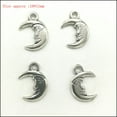 thumbnail image 1 of U8MO Wholesale Lot Antique Silver Charms Pendants Jewelry Findings Carfts DIY-6# 10pcs Antique Silver moon face, 1 of 9