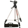 thumbnail image 1 of Slik U9000 3-Section Aluminum Tripod and 3-Way Pan Head, Black, Bundle with TBM Medium Tripod Bag, 1 of 8
