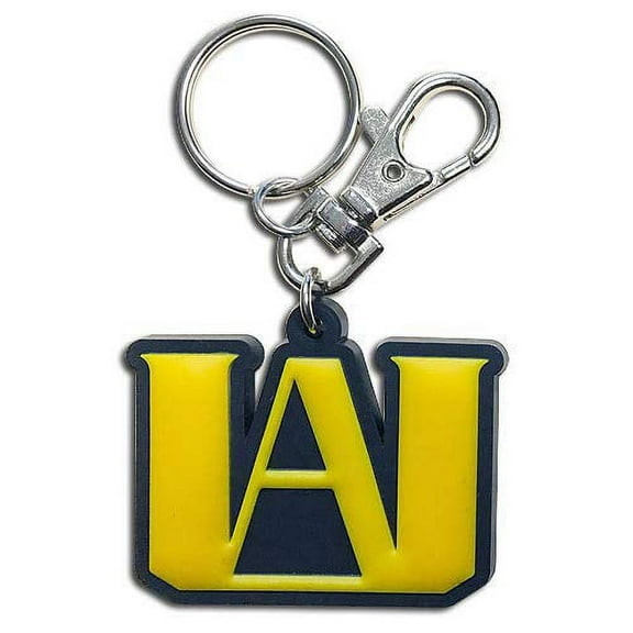 UA High School Logo My Hero Academia PVC Keychain