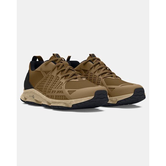 Under Armour Men's Micro G Strikefast Tactical Shoes City Khaki / Black 3024953
