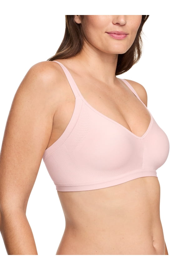 Women's Underarm-Smoothing With Seamless Stretch Wireless Lightly Lined Comfort Bra, S-3X