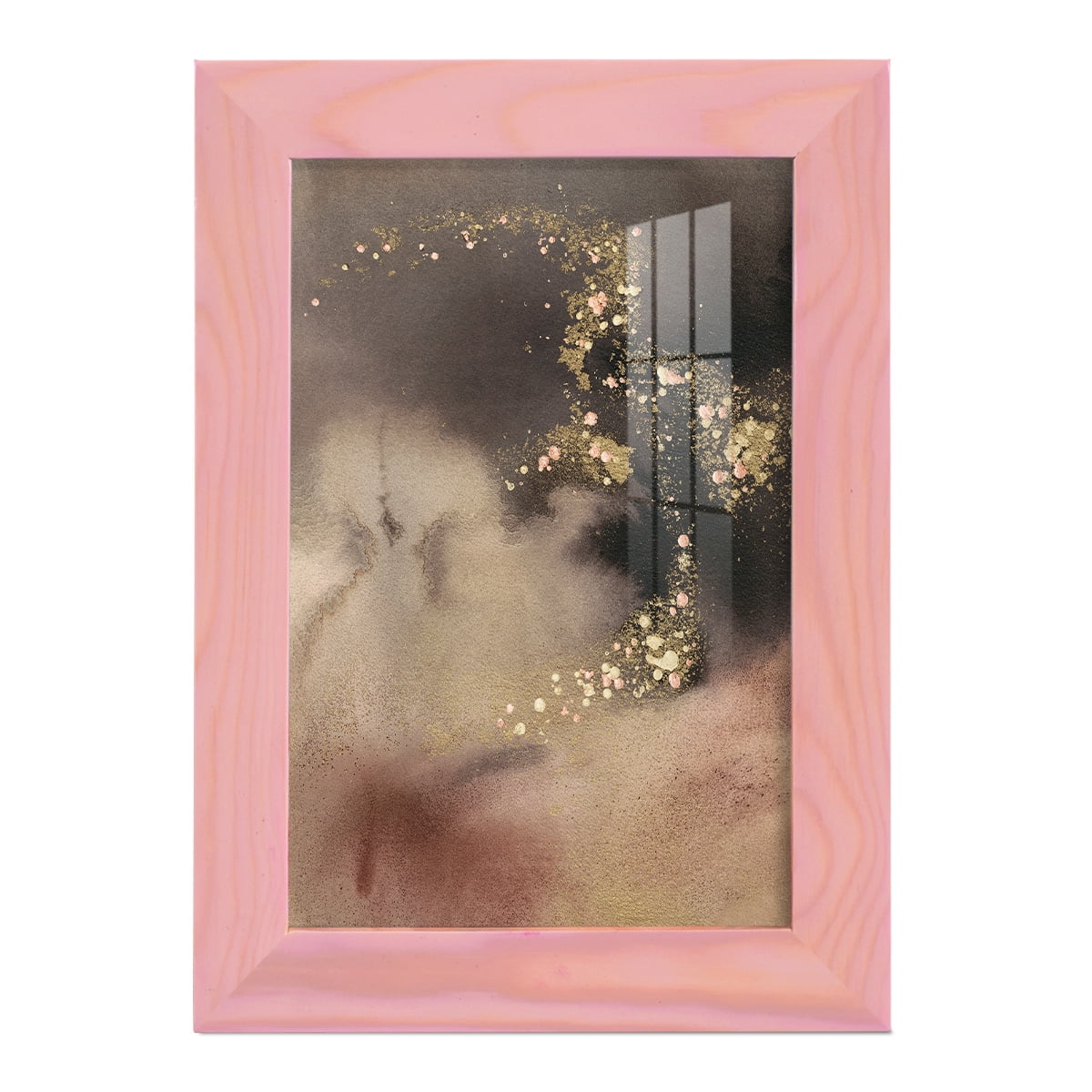 UA UK Mountain Seasons II - Framed Print w/glass - Sunset Pink
