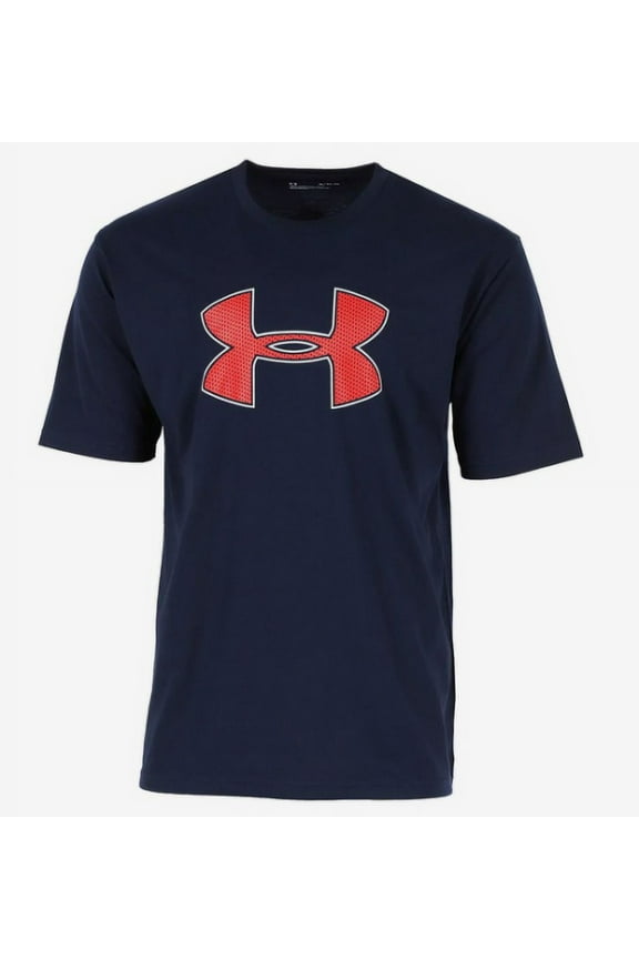 Under Armour Men's Big Logo Loose Sport Tee (Navy, XL)