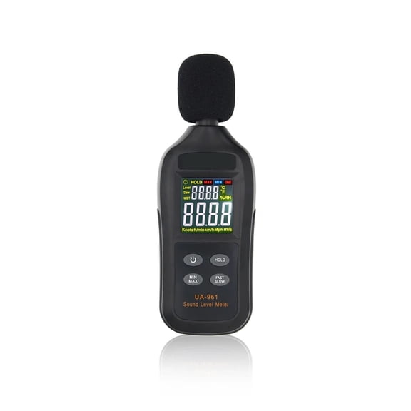 UA961 high-precision digital display decibel meter, noise meter, portable noise detector, sound level meter