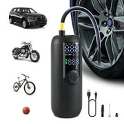 UABRLA Portable Tire Inflator,Tire Pump Car Tire Inflator with Digital Pressure Gauge, Fast Inflation, Auto Tire Pump for Car Tires, Motorcycles, Bikes or Balls