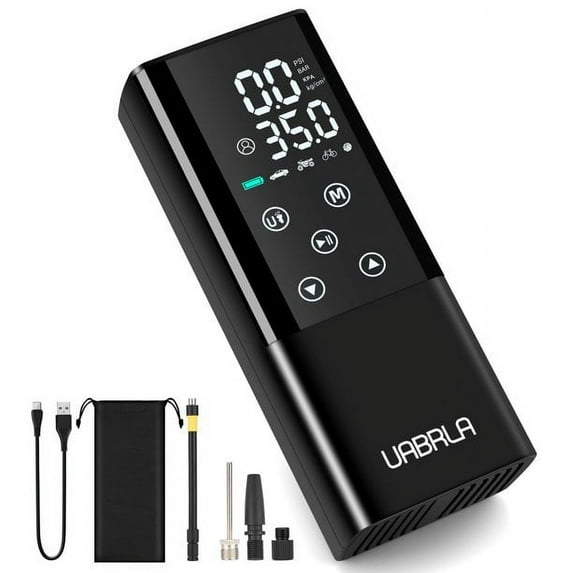 UABRLA UABRLA-cqb Adjustable Noise Level Tire Pump & inflator - Black