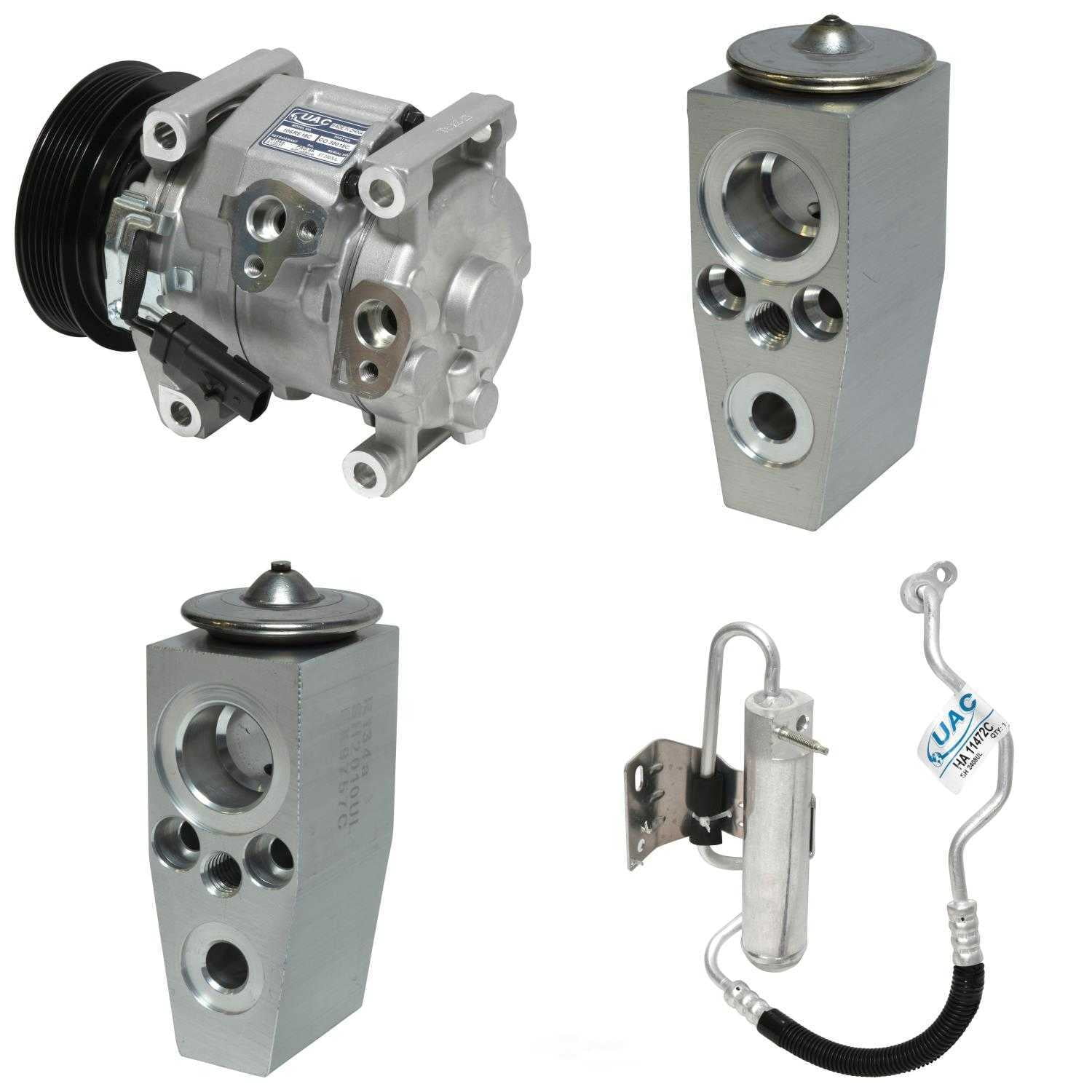 UAC CK 6210 Short Compressor Replacement Kit