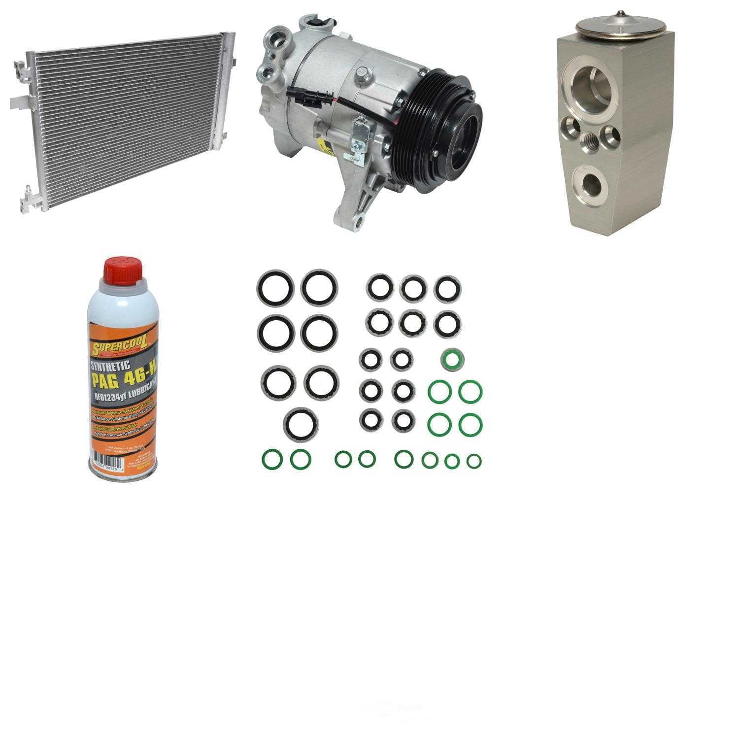 UAC KT 5498A Compressor-condenser Replacement Kit