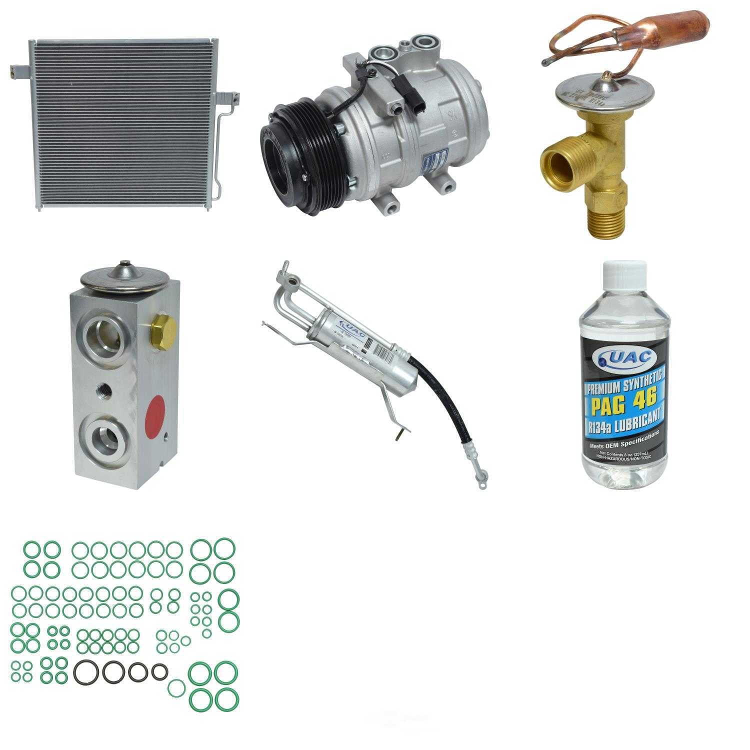 UAC KT 6192A Compressor-condenser Replacement Kit