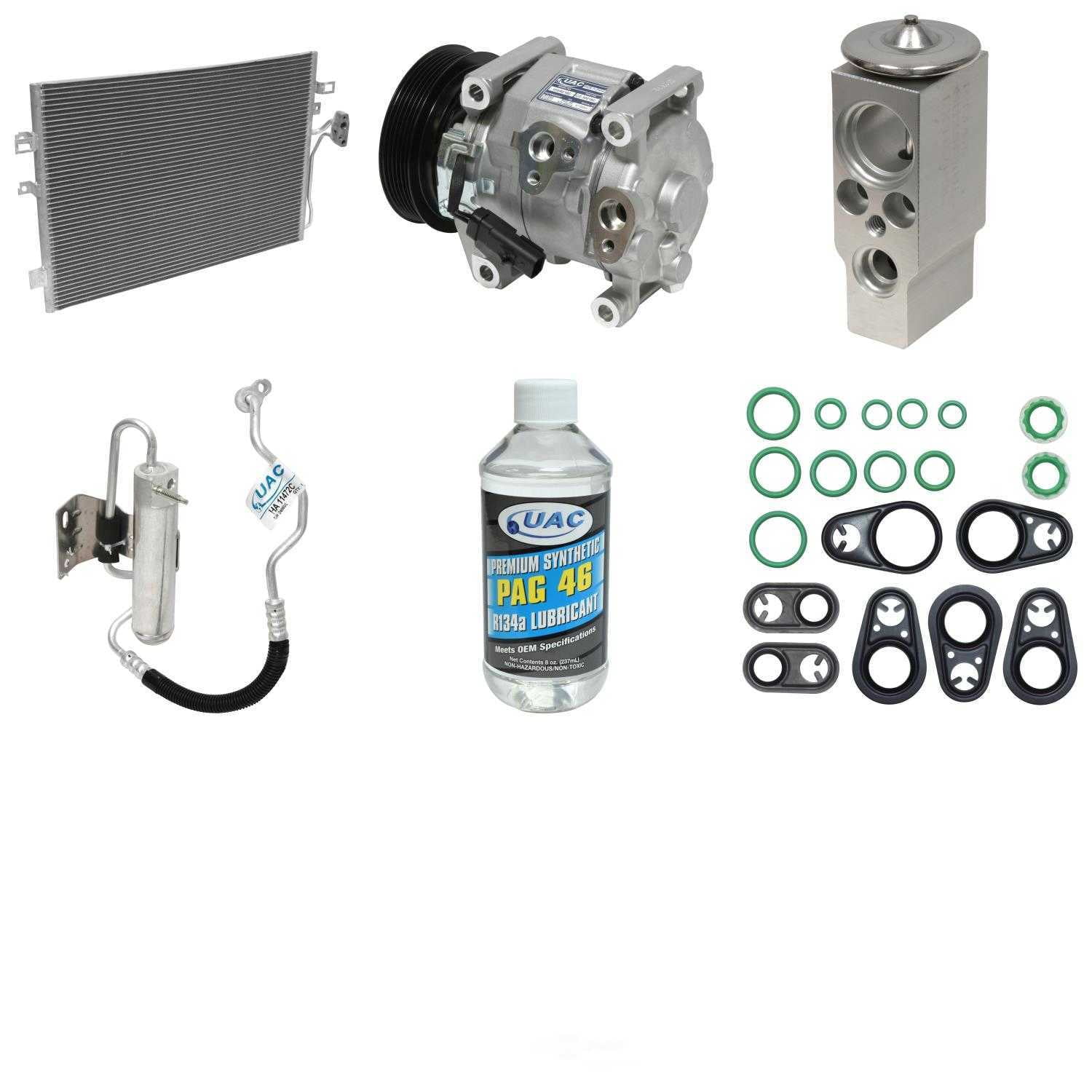 UAC KT 6208A Compressor-condenser Replacement Kit