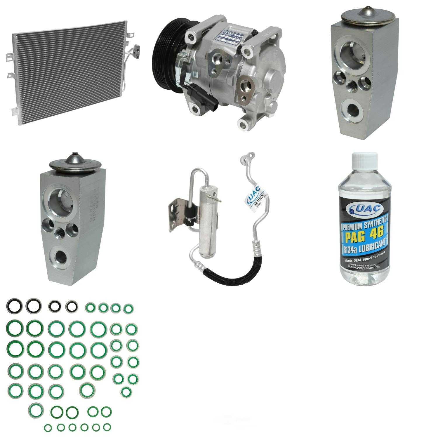 UAC KT 6210A Compressor-condenser Replacement Kit