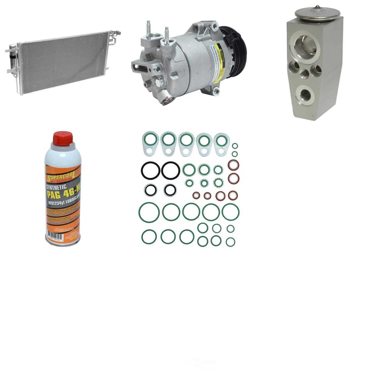 UAC KT 6412A Compressor-condenser Replacement Kit