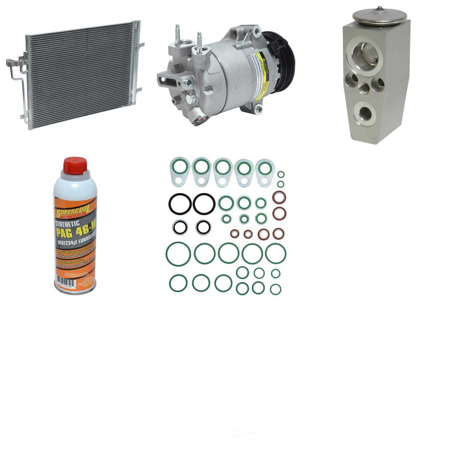 UAC KT 6412B Compressor-condenser Replacement Kit