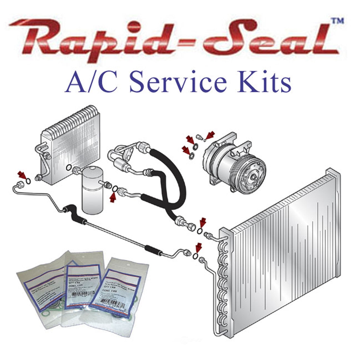 UAC RS 2676 Rapid Seal Oring Kit