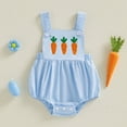 thumbnail image 1 of UACY Baby Boy Girl Easter Outfit Newborn Bunny Romper Cute Infant Rabbit Bowtie Overalls Jumpsuit Summer Spring Clothes, 1 of 6
