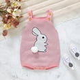 thumbnail image 1 of UACY Baby Girl Boy Easter Outfit Bunny Romper Sleeveless Knit Bodysuit Jumpsuit My First Easter Spring Clothes, 1 of 9
