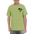 thumbnail image 1 of UACY Boys Cotton Graphic Tees Palm Tree Print Short Sleeve Crewneck Summer Trendy T-Shirts Clothes Casual School Daily Wear, 1 of 3