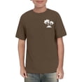 thumbnail image 1 of UACY Boys Cotton Graphic Tees Palm Tree Print Short Sleeve Crewneck Summer Trendy T-Shirts Clothes Casual School Daily Wear, 1 of 3