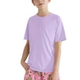 thumbnail image 1 of UACY Boys Short Sleeve Athletic T-Shirts Kids Basic Quick Dry Lightweight Tees Undershirt Tops ﻿, 1 of 9
