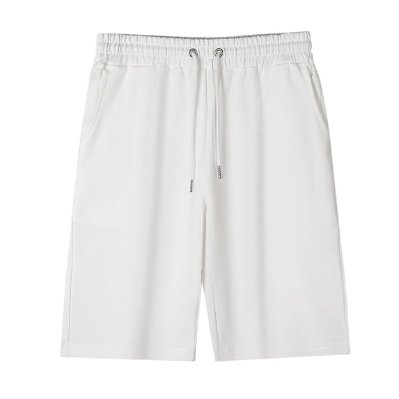 UACY Boys Shorts Cotton Blend Drawstring High Waisted Lounge Sweat Shorts with Pockets for Summer Casual
