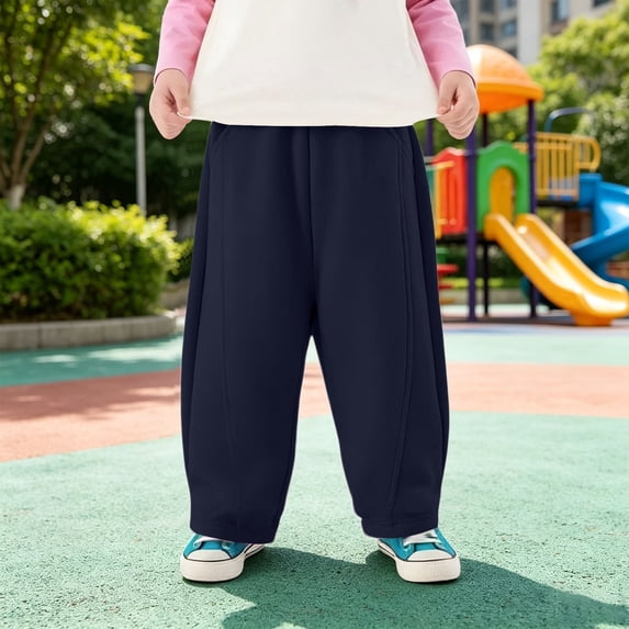 UACY Capri Pants, Wide Legs and Cropped Length and Baggy Cut and Loose ...