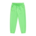 thumbnail image 1 of UACY Girls Boys Sweatpants Toddler Kids Solid Drawstring Elastic Waist Joggers Outdoor Active Pants with Pockets for Teen ﻿, 1 of 8
